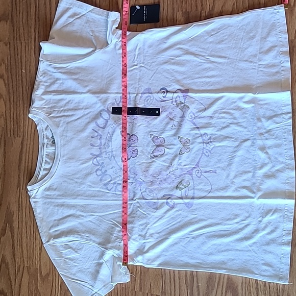 Lucky Brand Naturally Lucky Boyfriend Tee Size Large - Picture 12 of 16
